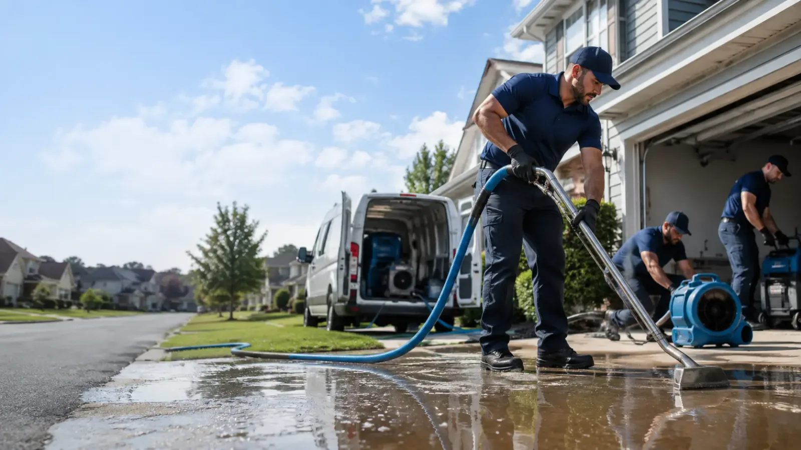 Emergency Water Removal in Caspian, MI